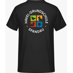 T-SHIRT schwarz - Logo farbig