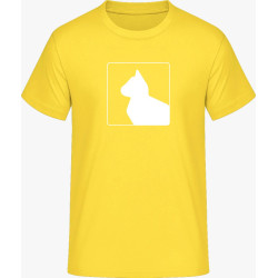 T-Shirt - gelbe Katzen