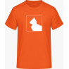 T-Shirt - orange Katzen