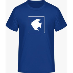 T-Shirt - blaue Fische