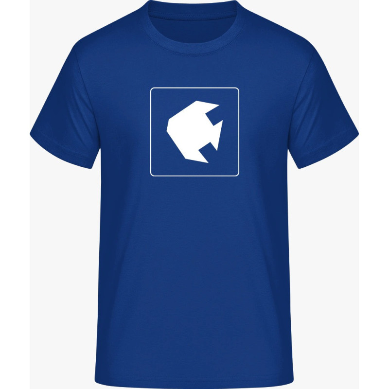 T-Shirt - blaue Fische