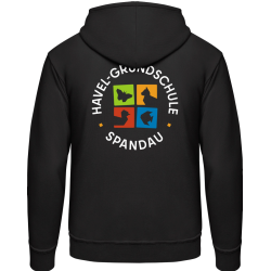 HOODIE schwarz - Logo farbig