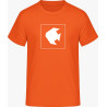 T-Shirt - orange Fische