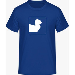 T-Shirt - blaue Enten