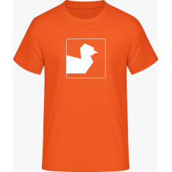 T-Shirt - orange Enten