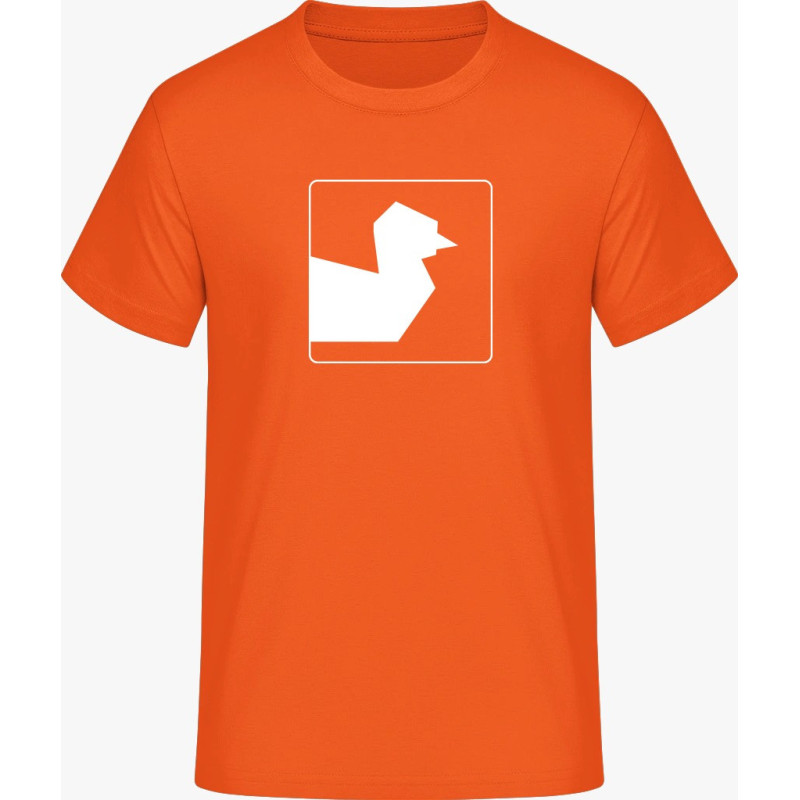 T-Shirt - orange Enten