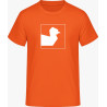 T-Shirt - orange Enten