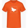 T-Shirt - orange Schmetterlinge