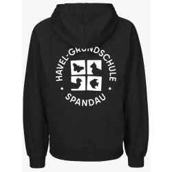 HOODIE schwarz - Logo weiß