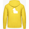 Hoodie - gelbe Katzen