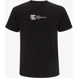 T-SHIRT schwarz - Logo weiß