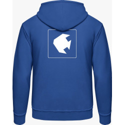 Hoodie - blaue Fische