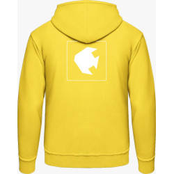 Hoodie - gelbe Fische