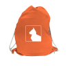 Sportbeutel orange Katzen