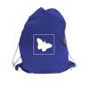 Sportbeutel blau Schmetterlinge