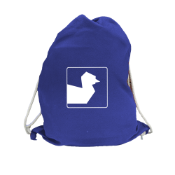 Sportbeutel blau Enten