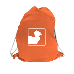 Sportbeutel orange Enten